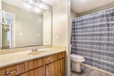 Guest bath off the main living area.