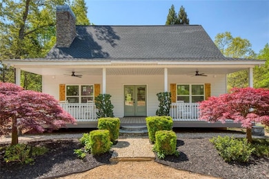 Front of home with full front porch