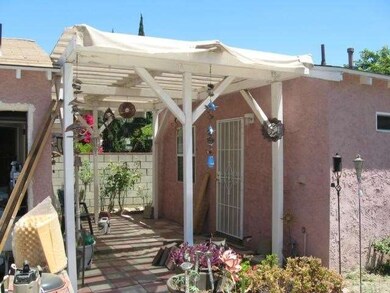 Gazebo off back of family room.