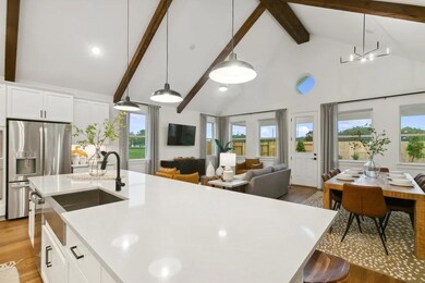 Kitchen overlooking great room