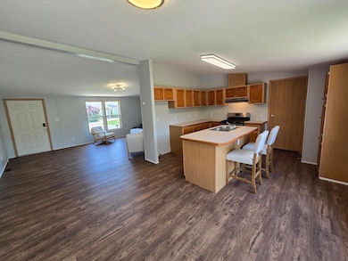 Kitchen and Living Room
