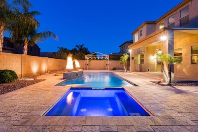 BACKYARD AT TWILIGHT