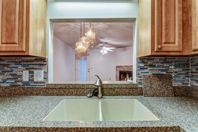 Pass Through to Dining Area