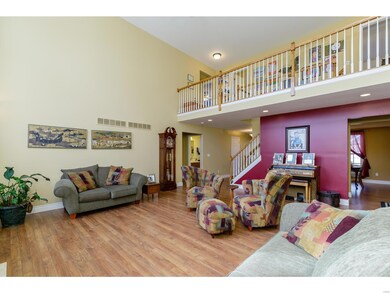 View of great room.