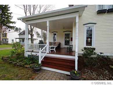 Exterior Front Relaxing front porch