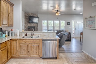 Kitchen into Living ROom