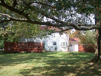 View of the back of the home