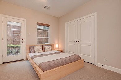 1st floor secondary bedroom is 10x10 and has carpe