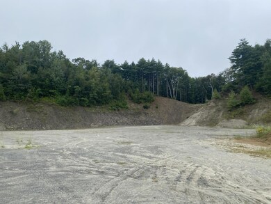 Pit floor toward south edge of property