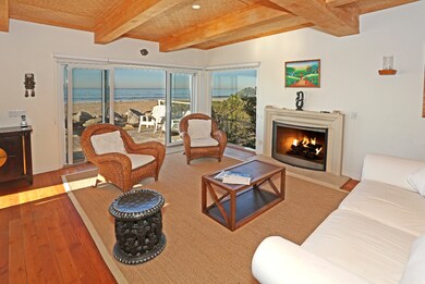 Fireplace at Beachside Vista