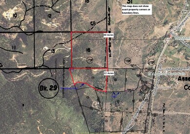 aerial with assessors map & other parcel
