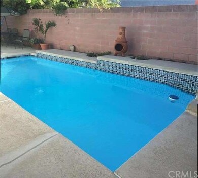 Inviting newly tiled pool!