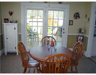 Dining Room. Dining Room opens to large deck and t