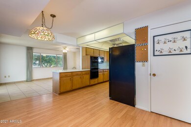 Kitchen into Family Room