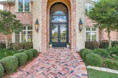 Exquisite walkway with stunning entry