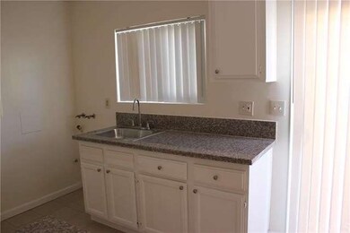 Kitchen with new granite counter tops