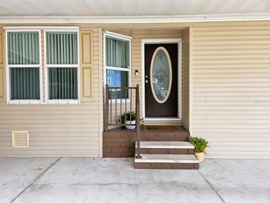 Front entry with designer style front door