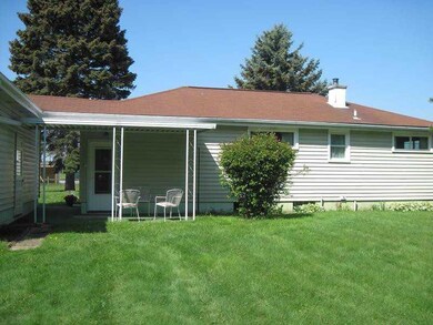 Exterior Back. Cozy rear patio will be a nice plac