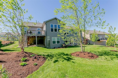 Beautifully landscaped backyard