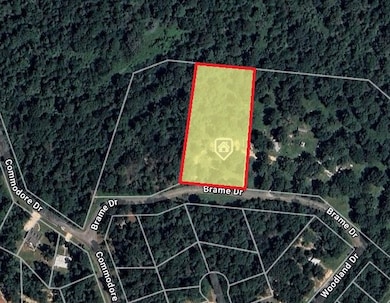 Approximate 1.3 Acres with home.