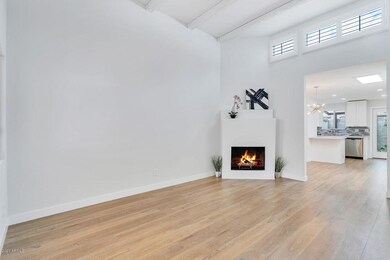 contemporary fireplace
