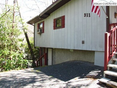 Steps to the left go to partial basement - worksho