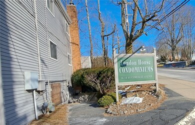 Sign at entrance
