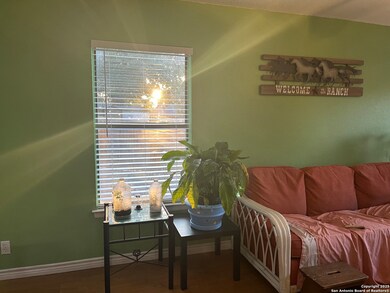 Sunset coming through living room windows!