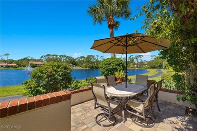 Elevated patio complements covered lanai
