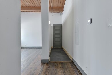 The first bedroom is immediately off the entryway.