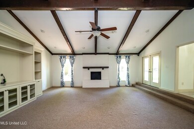 Den with Fireplace