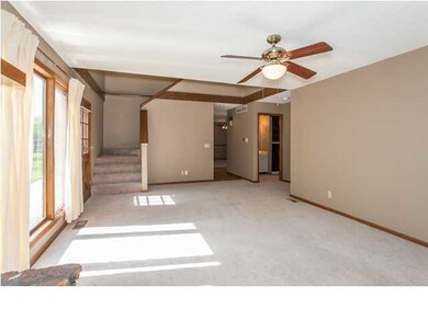 Lots of natural lighting in the living room