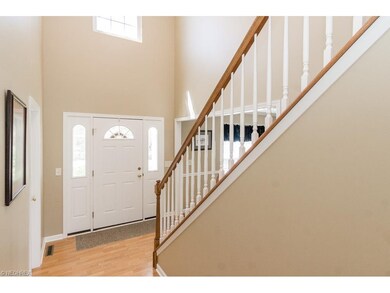 Welcoming two story foyer!