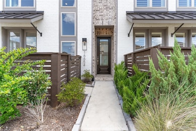 Inviting entry with your private front porch on the left side.