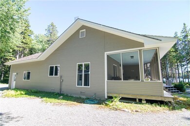 Right side of the house from the...