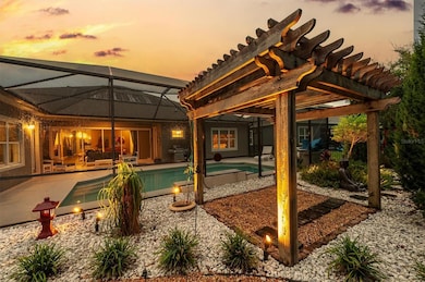 Permanent Pergola, Backyard Oasis on conservation