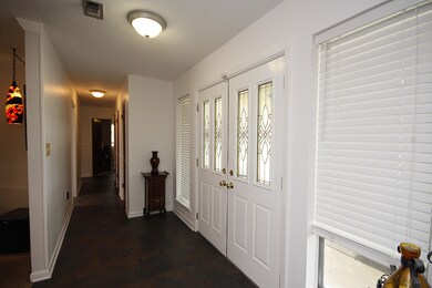 Spacious entry foyer