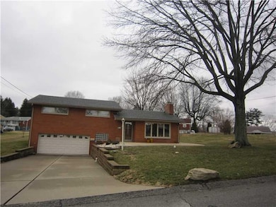 Exterior Front. 2 car concrete driveway allows roo
