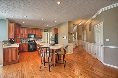 The ample cabinet and counter space will be pleasi