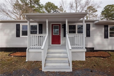 Remodeled Front Porch