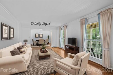 Living Room/Dining Room Virtually Staged