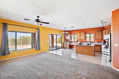 Dining/Living/Kitchen Area