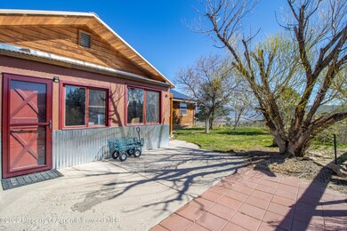 front patio and enterance to shop or gar