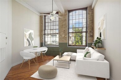 This room is virtually staged to show how the furn