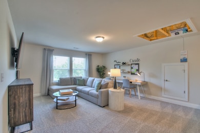 Photo is not of the actual home, but is an inspirational photo of builder’s model home and may depict options, furnishings, and/or decorator features that are not included