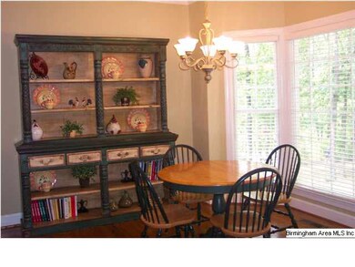 Eating area in kitchen