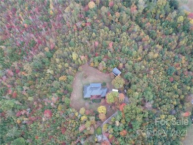 Very private and surrounded by trees