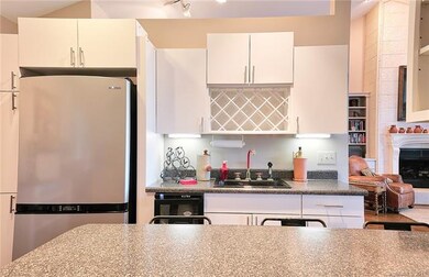 Wet Bar area in Kitchen