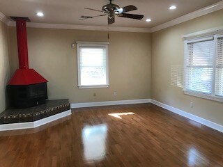 Family Room w/Wood Fireplace