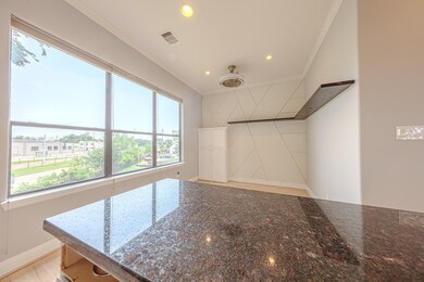 Bright kitchen and breakfast/coffee nook room with